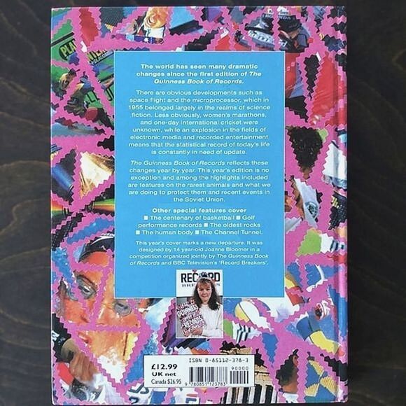 Vtg 1992 Guiness Book of World Records - Picture 2 of 7